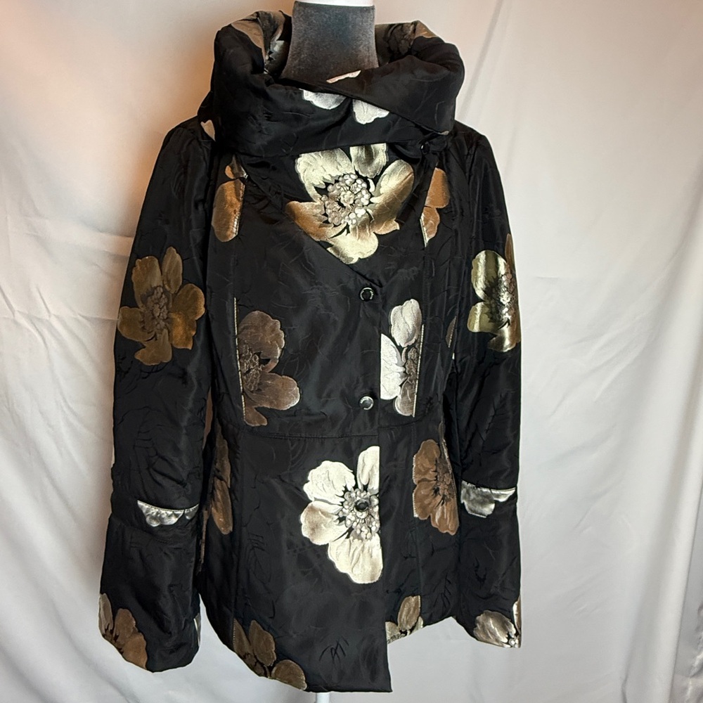 Armani Collezioni Black and Gold Jacket